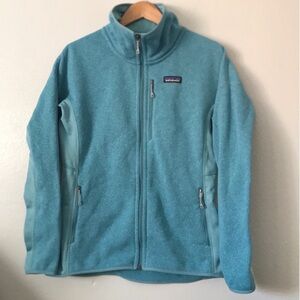 Patagonia Women’s Performance Better Sweater Jacket Dam Blue Size Large